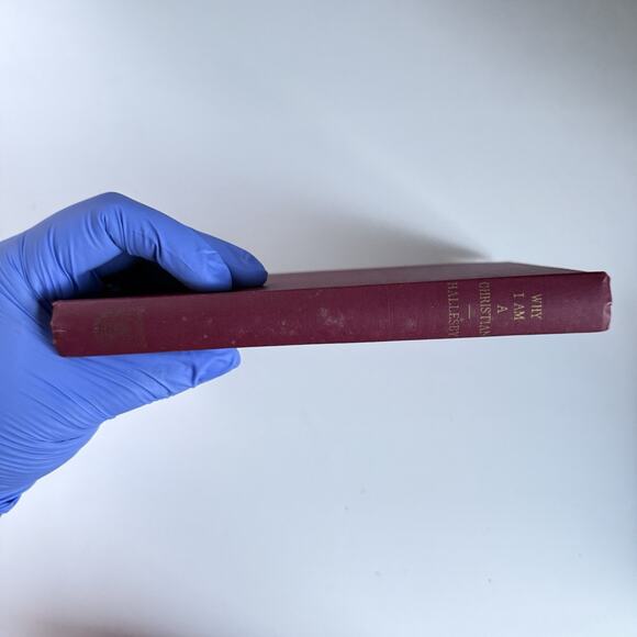 Why I Am a Christian by O. Hallesby 1930 25th Edition Hardcover 1964 - Picture 13 of 16
